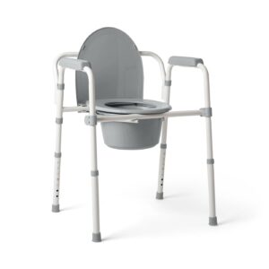 3-in-1-Steel-Folding-Bedside-Commode